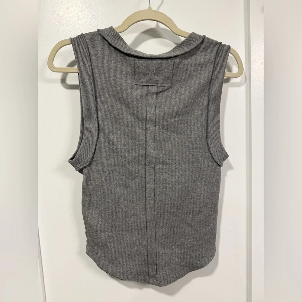 NWOT We The Free Women’s Heather Gray Kate Tank Top - Size Medium - Picture 2 of 5